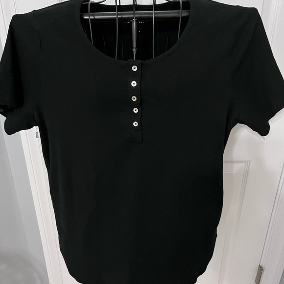 Croft and Barrow black shirt - Picture 1 of 1
